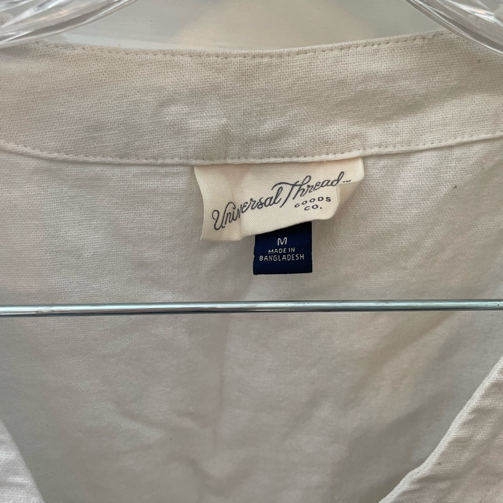 Universal Thread White Short-Sleeve Top - Picture 2 of 3